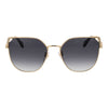Just Cavalli Gold Metal Sunglasses