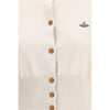 Vivienne Westwood White Cotton Cardigan