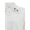 Thom Browne White Cotton Dress Shirt