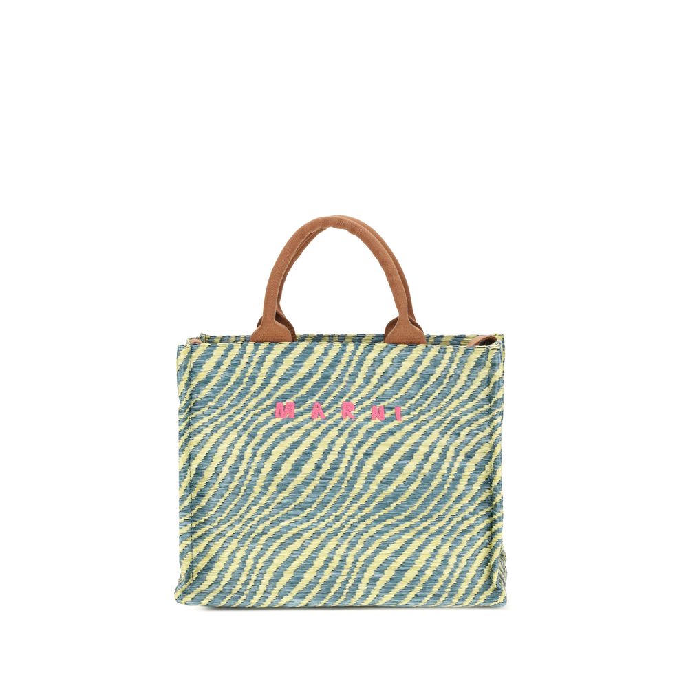 Marni Multicolor Fabric Shoulder Bag