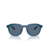 Armani Exchange Blue Resin Sunglasses