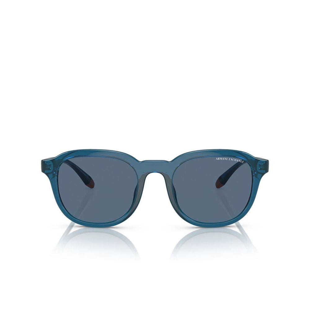 Armani Exchange Blue Resin Sunglasses