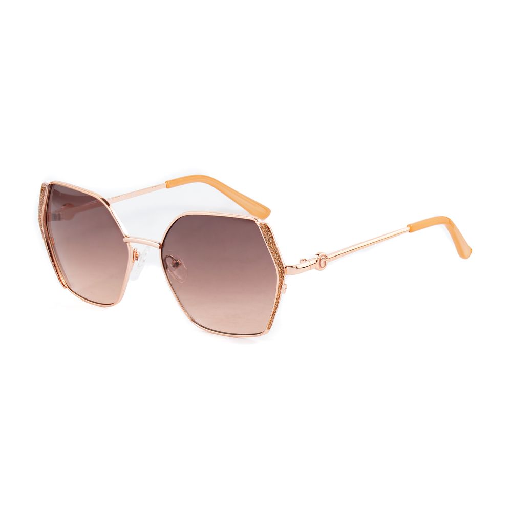 Guess – Sonnenbrille aus goldenem Metall