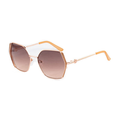 Guess – Sonnenbrille aus goldenem Metall