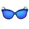 Italia Independent Blue Acetate Sunglasses