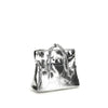 Margiela Silver Calf Leather Bos Taurus Handbag