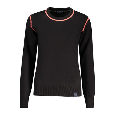 North Sails Black Viscose Women Sweater