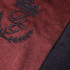 Dolce & Gabbana Maroon Silk Neck Wrap Shawl Fringes  Scarf