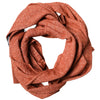 Dolce & Gabbana Orange Silk Cashmere Neck Wrap Shawl Scarf