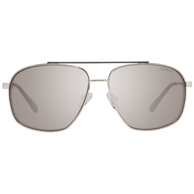Guess – Sonnenbrille aus goldenem Metall