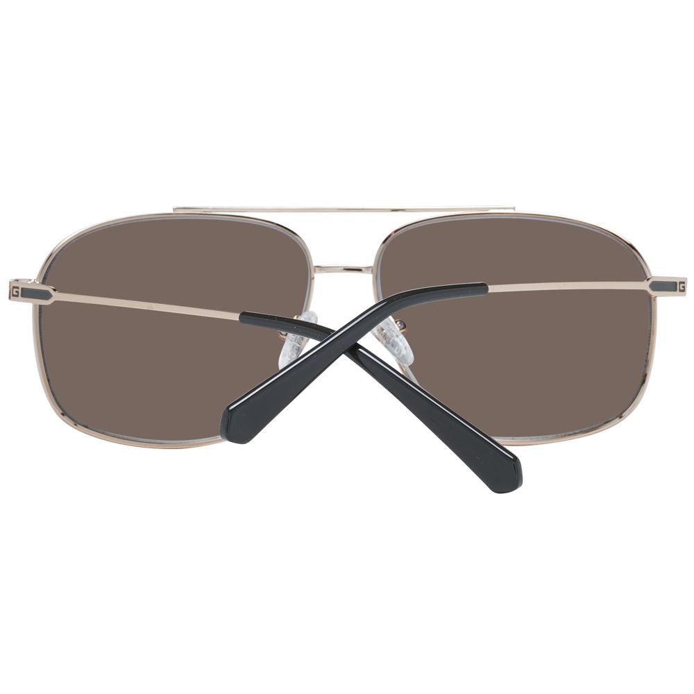 Guess – Sonnenbrille aus goldenem Metall