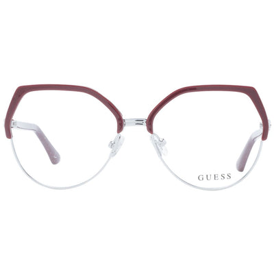 Guess Burgundy Plastic Glasses (Frames)