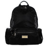 Dolce & Gabbana Black Nylon Backpack