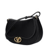 Valentino Garavani Black Leather Shoulder Bag