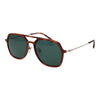 Lozza Brown Metal Sunglasses