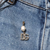 Dolce & Gabbana Blue Embellished Cotton Skinny Denim Jeans