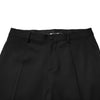 Dolce & Gabbana Black Wool Mid Waist Men Dress Trousers Pants