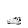 Golden Goose White Calf Leather Bos Taurus Chunky Sneakers