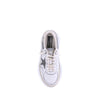 Golden Goose Gray Calf Leather Bos Taurus Chunky Sneakers