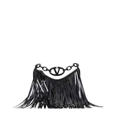 Valentino Garavani Black Leather Handbag