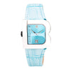 Laura Biagiotti Blue Leather Dress Watch