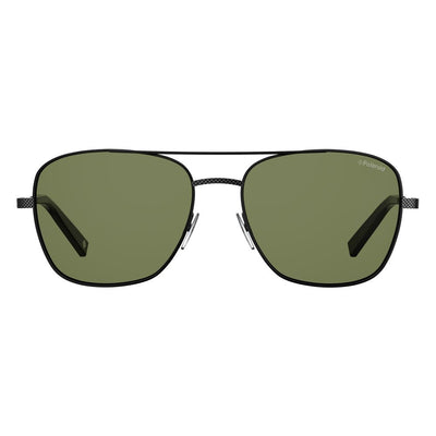 Polaroid Black Metal Sunglasses