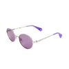 Polaroid Silver Metal Sunglasses