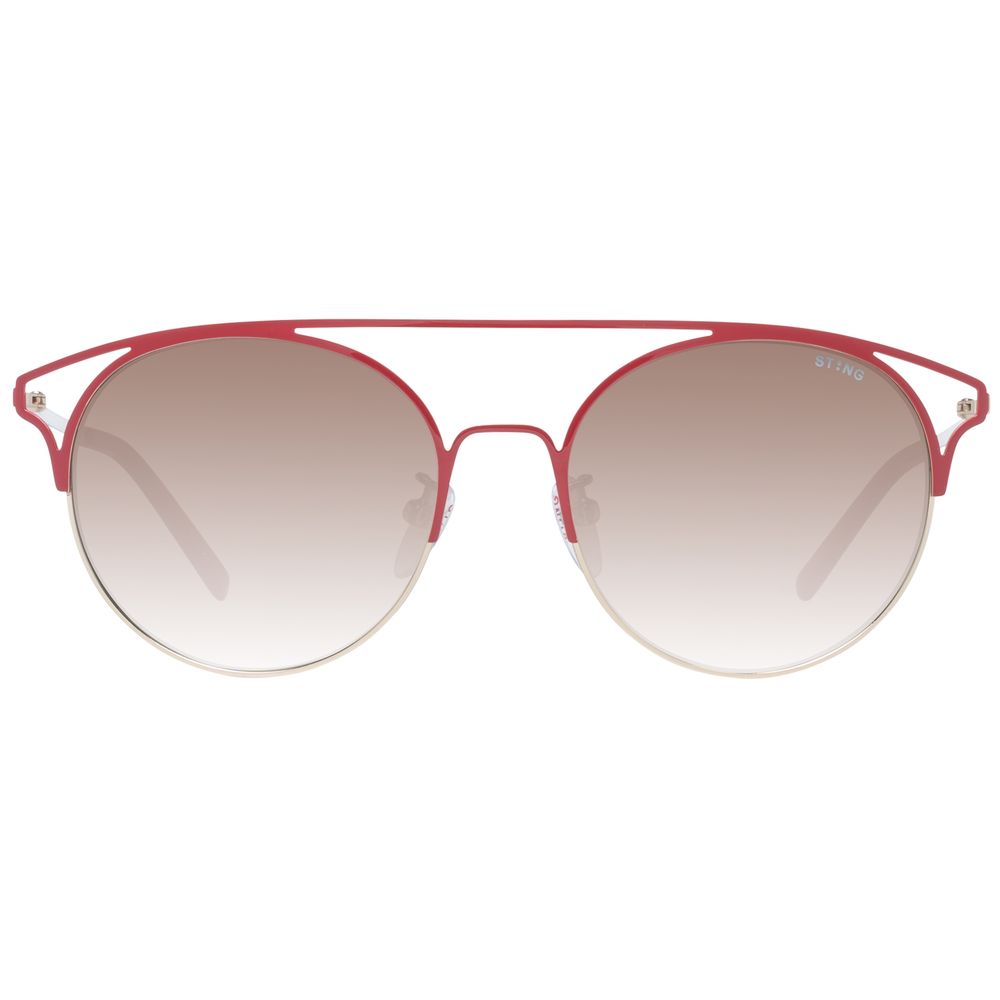 Sting Red Metal Sunglasses
