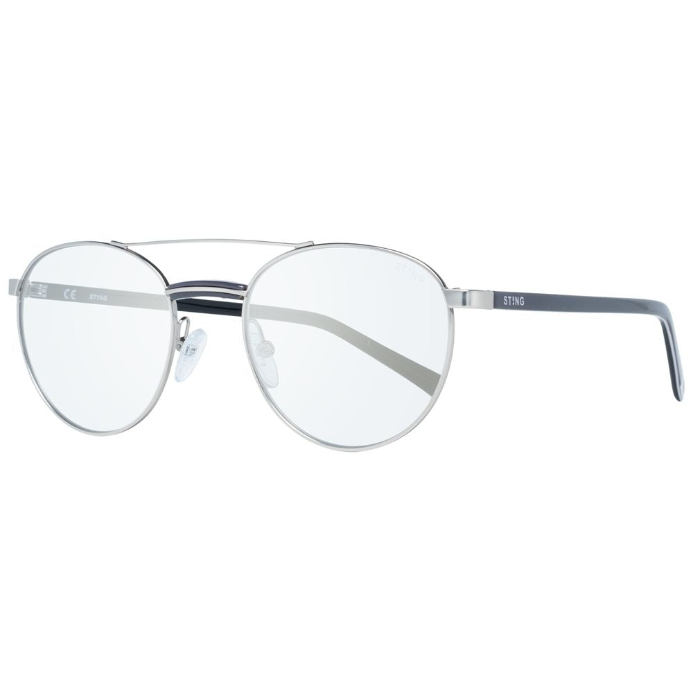 Sting Gray Metal Sunglasses