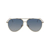 Victoria Beckham Gold Metal Sunglasses