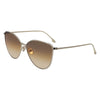 Victoria Beckham Gold Metal Sunglasses