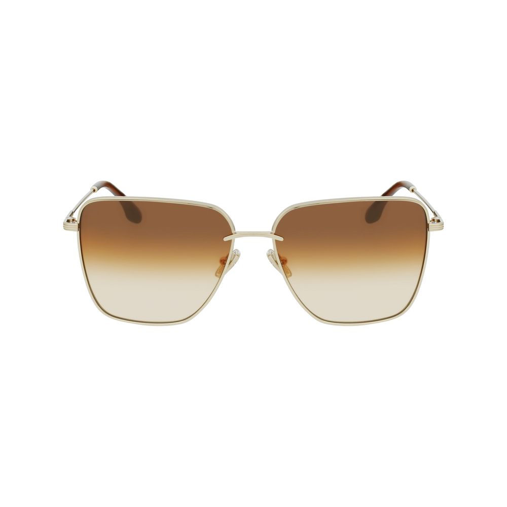 Victoria Beckham Gold Metal Sunglasses
