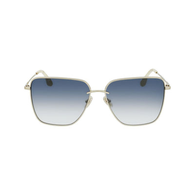 Victoria Beckham Gold Metal Sunglasses