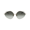 Victoria Beckham Gold Metal Sunglasses