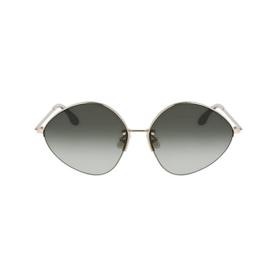 Victoria Beckham Gold Metal Sunglasses