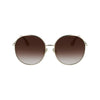 Victoria Beckham Gold Metal Sunglasses