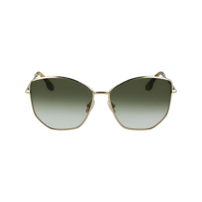 Victoria Beckham Gold Metal Sunglasses