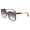 Victoria Beckham Brown Acetate Sunglasses