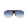Victoria Beckham Brown Acetate Sunglasses