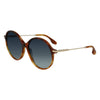 Victoria Beckham Brown Acetate Sunglasses