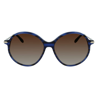 Victoria Beckham Blue Acetate Sunglasses