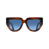 Victoria Beckham Brown Acetate Sunglasses