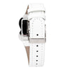 Laura Biagiotti White Leather Dress Watch