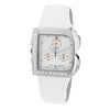 Laura Biagiotti White Leather Dress Watch