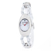 Laura Biagiotti White Leather Dress Watch