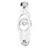 Laura Biagiotti White Leather Dress Watch