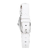 Laura Biagiotti White Leather Dress Watch