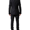 Dolce & Gabbana Black Wool Single Breasted Men 2 Piece Suit