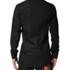 Dolce & Gabbana Black GOLD Cotton Men Dress Formal Shirt