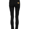 Dolce & Gabbana Black Cotton Casual Skinny Denim Jeans